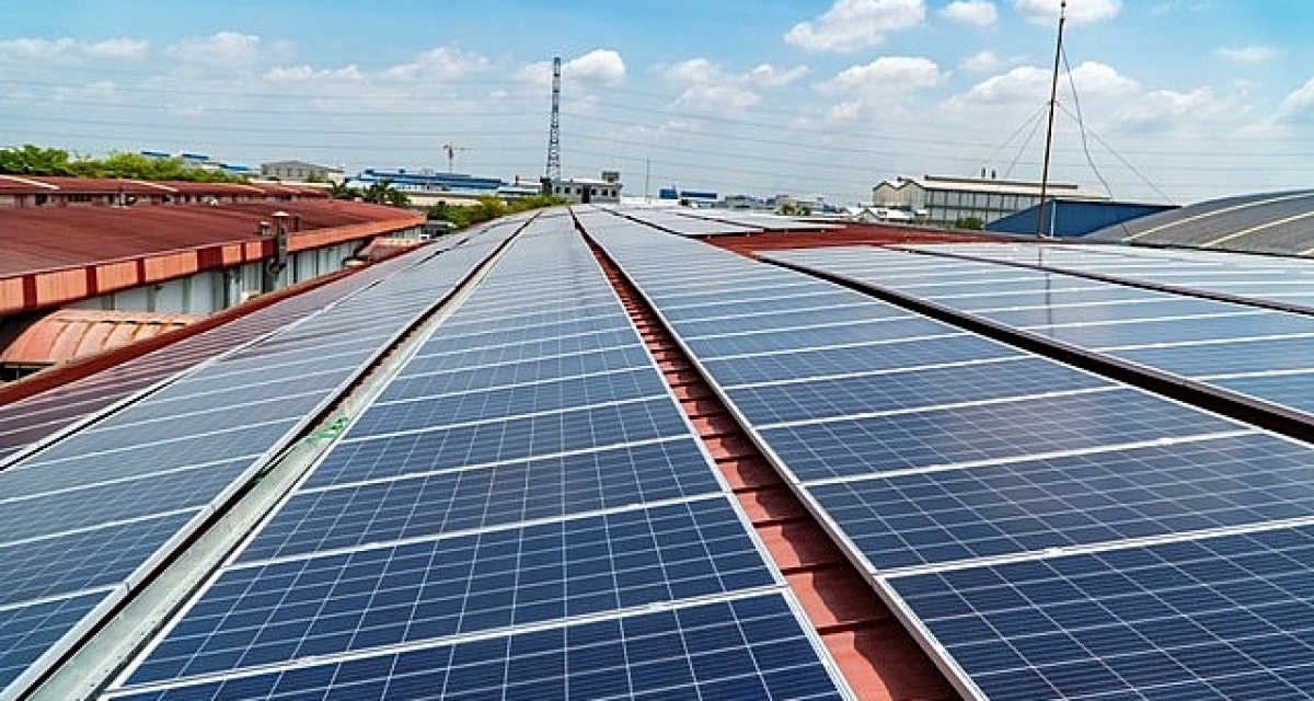 DỰ ÁN ĐIỆN NĂNG LƯỢNG MẶT TRỜI NHÀ MÁY SENDO
