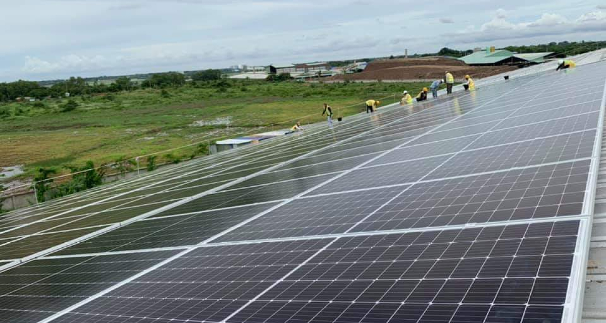 DỰ ÁN ĐIỆN NĂNG LƯỢNG MẶT TRỜI - SOLAR ROOPFTOP CÔNG TY DƯỢC TV TRÀ VINH