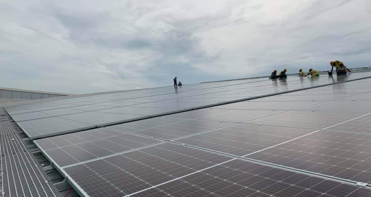 DỰ ÁN ĐIỆN NĂNG LƯỢNG MẶT TRỜI - SOLAR ROOPFTOP CÔNG TY DƯỢC TV TRÀ VINH