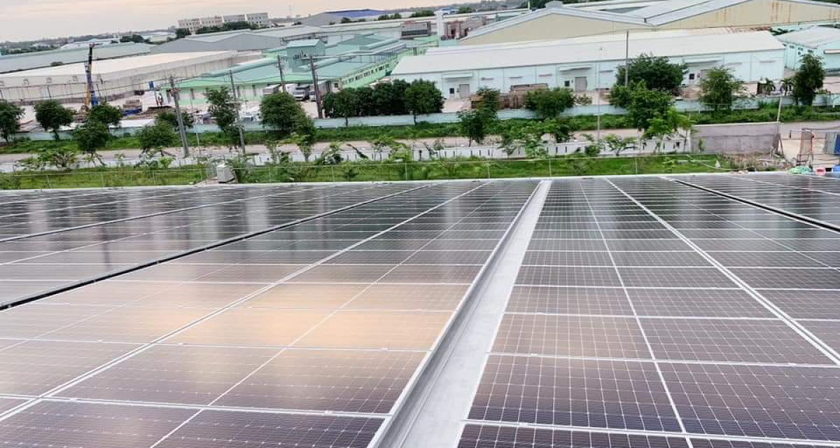 DỰ ÁN ĐIỆN NĂNG LƯỢNG MẶT TRỜI - SOLAR ROOPFTOP CÔNG TY DƯỢC TV TRÀ VINH