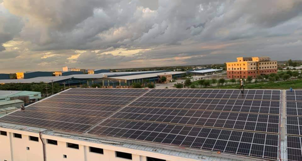 DỰ ÁN ĐIỆN NĂNG LƯỢNG MẶT TRỜI - SOLAR ROOPFTOP CÔNG TY DƯỢC TV TRÀ VINH