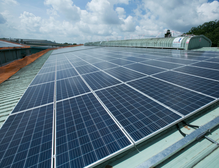 DỰ ÁN ĐIỆN NĂNG LƯỢNG MẶT TRỜI NHÀ MÁY SMC CƠ KHÍ 1